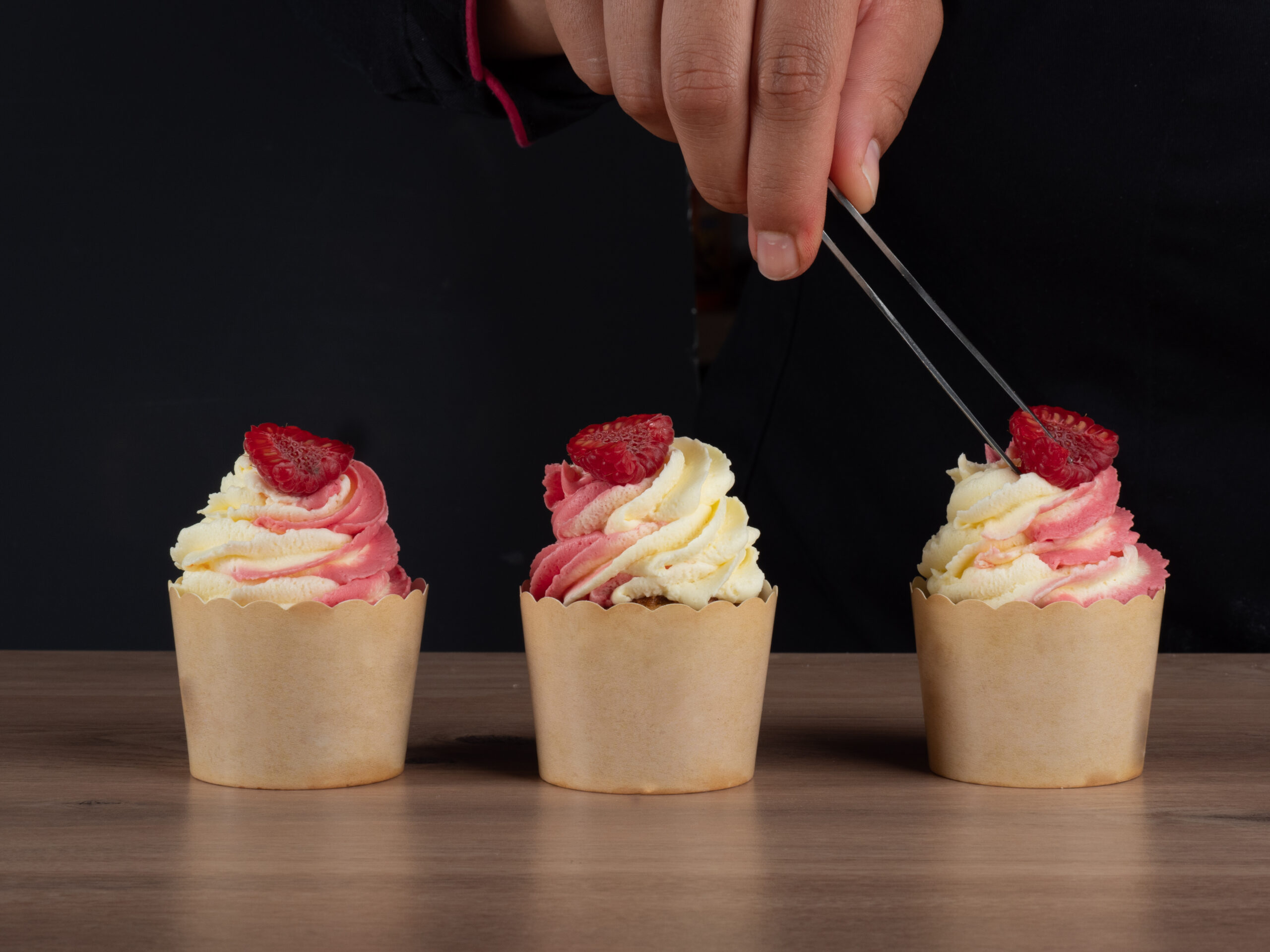 Cupcake Framboise Deliciae Pâtisserie
